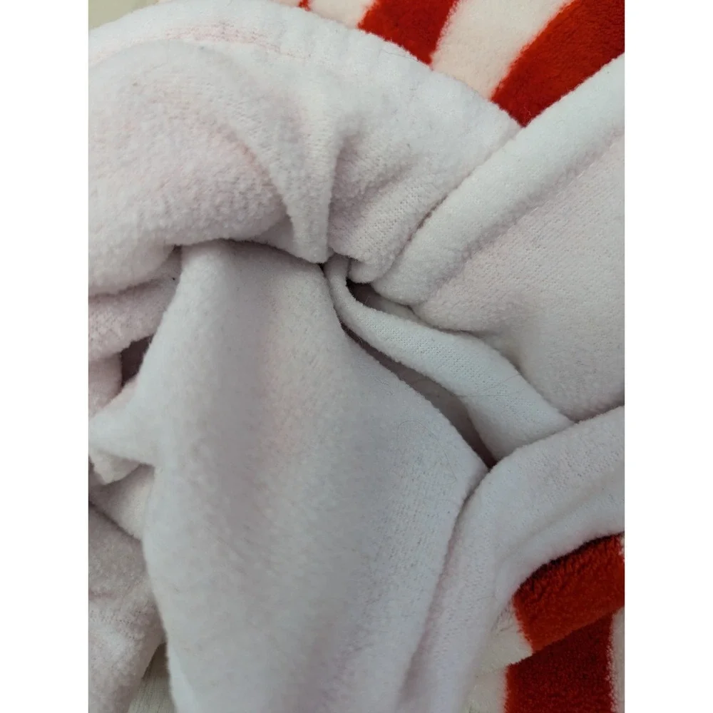 Taggies Pirate puppy dog baby blanket Red white striped 30x40